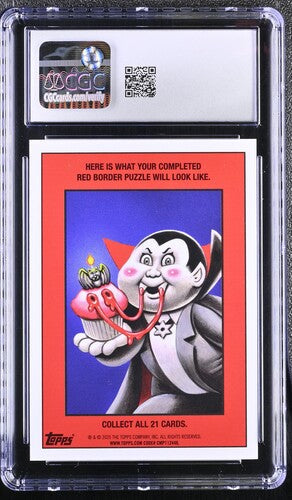 Garbage Pail Kids: June Moon #44b Drool Blue 17/99