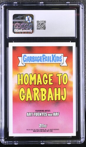 Garbage Pail Kids: Adam Bomb #GARB-4 Drool Blue 76/99
