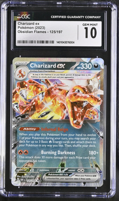 Pokemon: Charizard EX Obsidian Flames 125/197