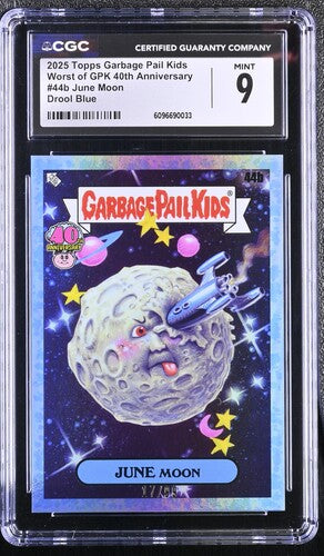 Garbage Pail Kids: June Moon #44b Drool Blue 17/99