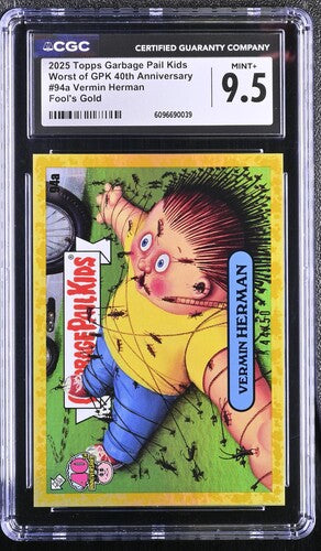 Garbage Pail Kids: Vermin Herman #94a Fool's Gold 44/50