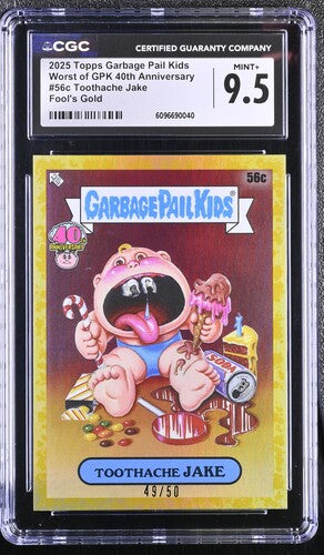 Garbage Pail Kids: Toothache Jake #56c Fool's Gold 49/50