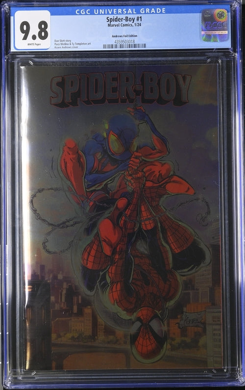 Spider-Boy #1 Kaare Andrews Cover Art
